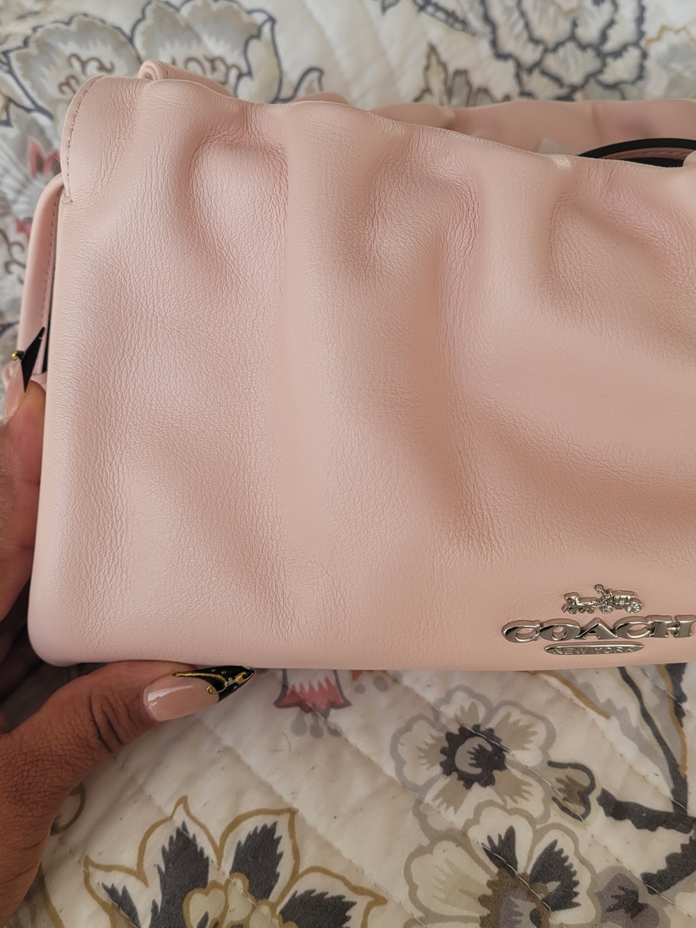 Coach Soft Blush Pink Faye Shoulder Bag